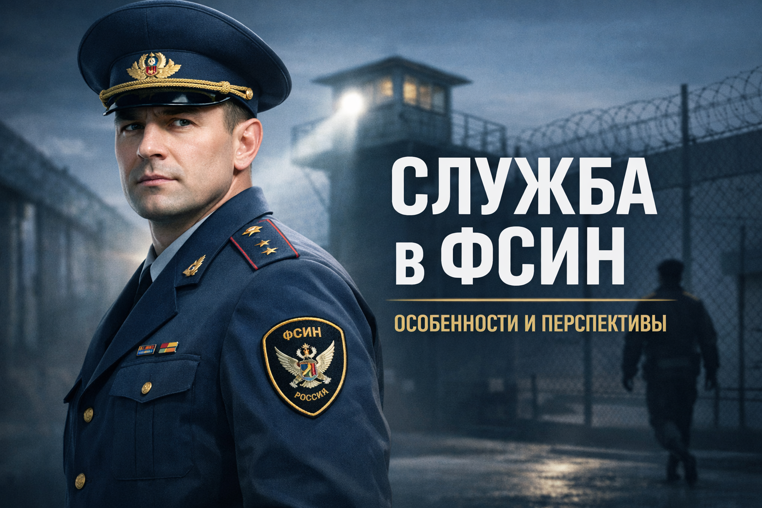 Сотрудник ФСИН в форме