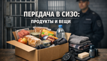Передача в СИЗО продукты вещи изображение